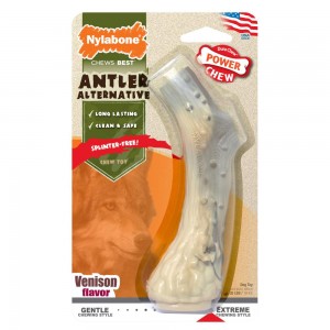 Nylabone Antler Alternative Power Chew Toys USA | JZMXF-1045