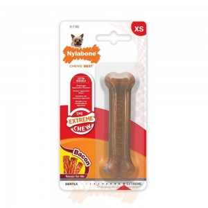 Nylabone Bacon Bone – X-Small Extreme Chews Toys USA | YPBWZ-8137