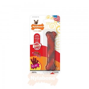 Nylabone Beef Jerky Textured Bone – X-Small Extreme Chews Toys USA | BEXOQ-3567