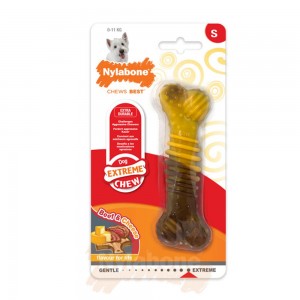 Nylabone Beef with Cheese Texture Bone – Small Extreme Chews Toys USA | RYAKV-5024