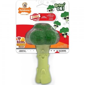 Nylabone Broccoli Power Chew Toys USA | LVPGO-6850