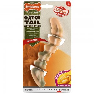 Nylabone Chicken Gator Tail – Large Extreme Chews Toys USA | HGXEJ-1470