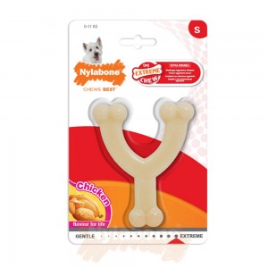 Nylabone Chicken Wishbone – Small Extreme Chews Toys USA | TGFXK-2650