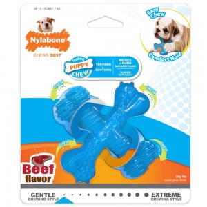 Nylabone Comfort Hold X Bone Puppy Chew Toys USA | FLXWG-3741