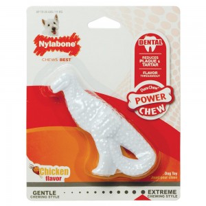 Nylabone Dental Dinosaur Power Chew Toys USA | FIXOS-9536