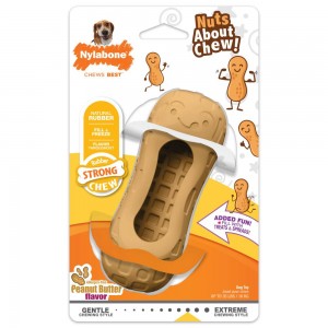 Nylabone Fillable Peanut Dog Treat Toys USA | UBFVT-0182