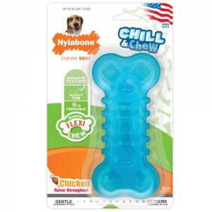 Nylabone Flexi Chill & with Treat Pockets Flexi Chew® Toys USA | OQIYT-5739