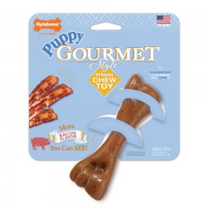 Nylabone Gourmet Style Femur Puppy Puppy Chew Toys USA | ECBKL-0483