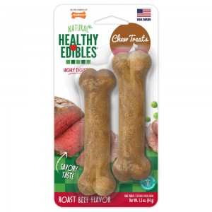 Nylabone Healthy Edibles All-Natural Long Lasting Dog Chew Treats USA | HNQWD-4397