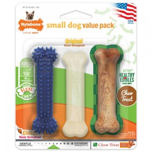 Nylabone Healthy Edibles and Flexi Value Pack Flexi Chew® Toys USA | APMKH-8923