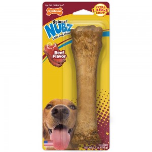 Nylabone Nubz Natural Long Lasting Edible Beef Dog Chew Treats USA | WSURD-5193