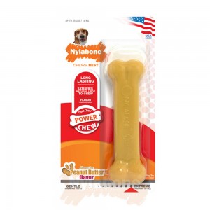 Nylabone Peanut Butter Bone – Medium Extreme Chews Toys USA | WHUQP-2674