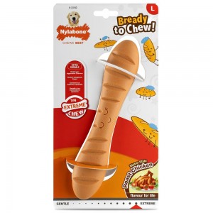 Nylabone Roast Chicken Baguette – Large Extreme Chews Toys USA | VSXUL-1729