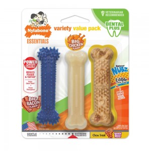 Nylabone Small Value Pack Flexi Chew® Toys USA | QLRAC-6204