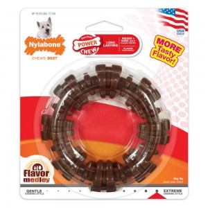 Nylabone Textured Ring Power Chew Toys USA | ITAVK-1604