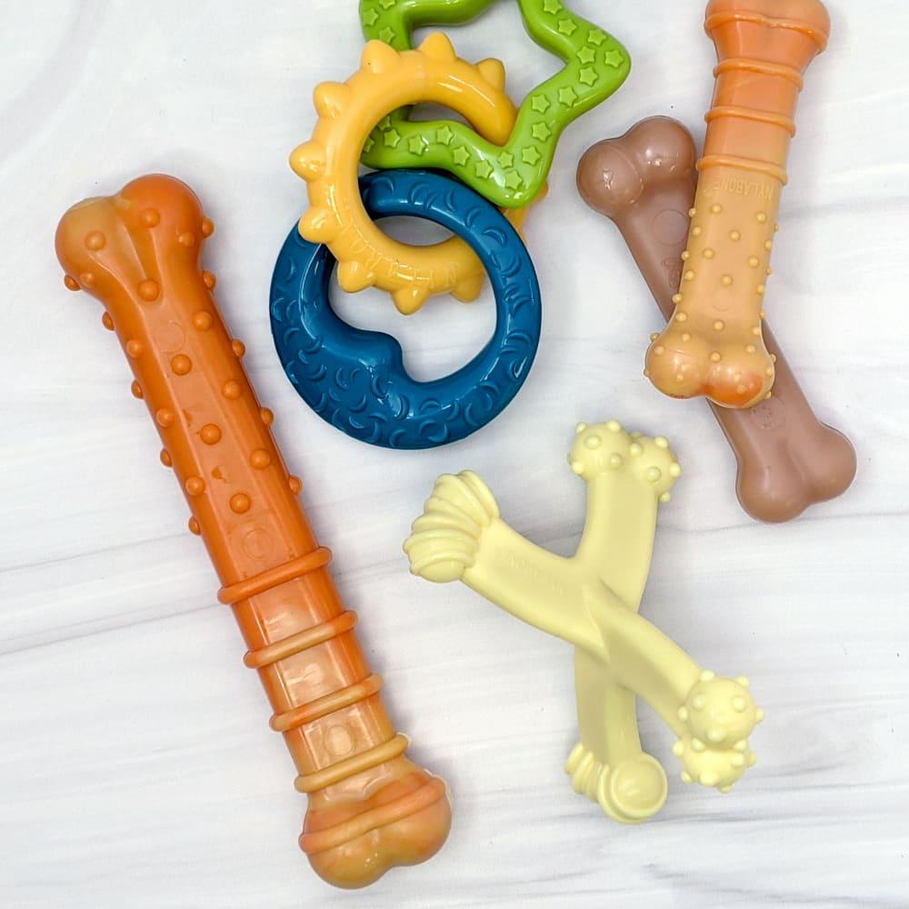 Nylabone Axis Bone Nylon Puppy Chew Toys  USA |  NRZWO-2958