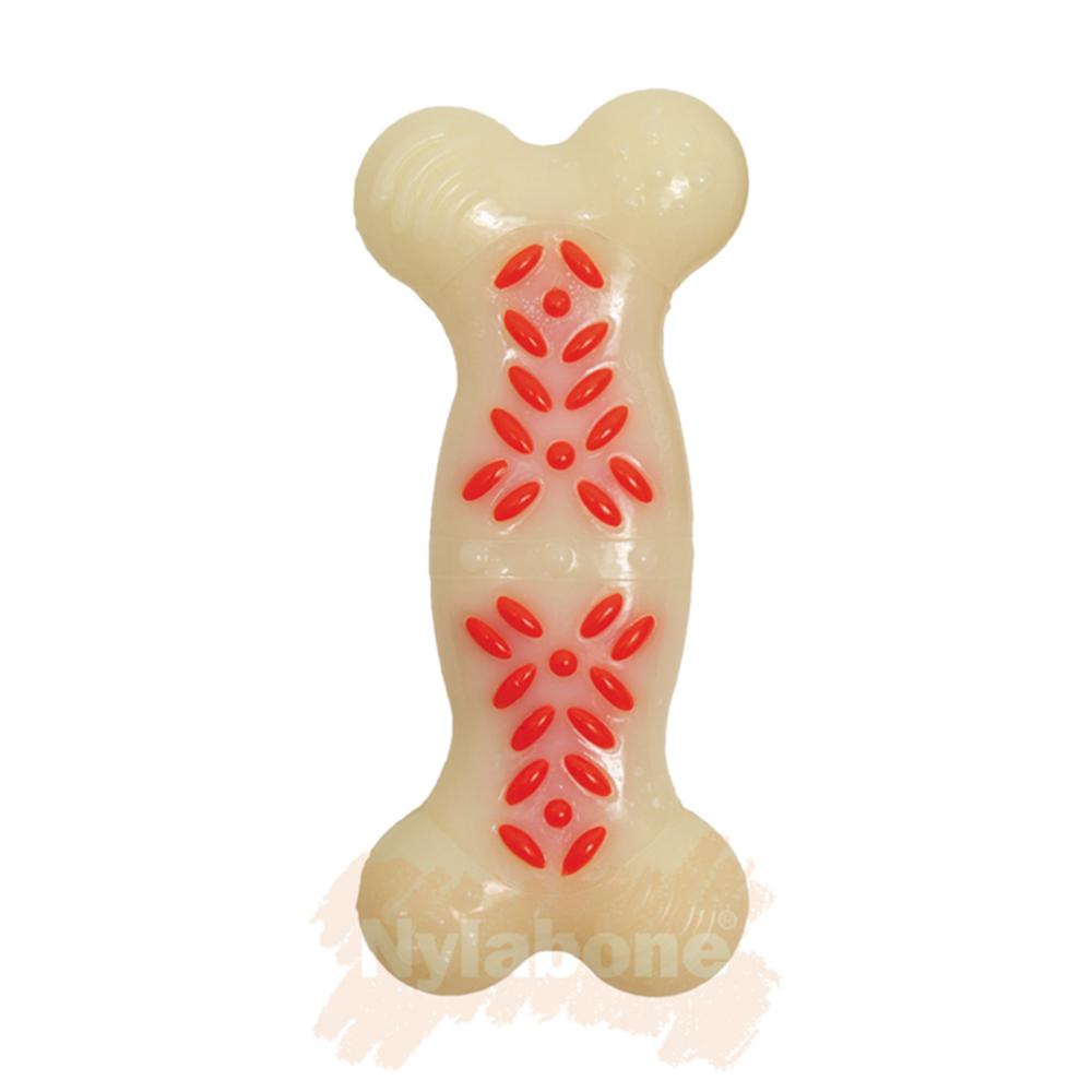 Nylabone Bacon Plus Bone – Medium Extreme Chews Toys  USA |  HCDEF-5192