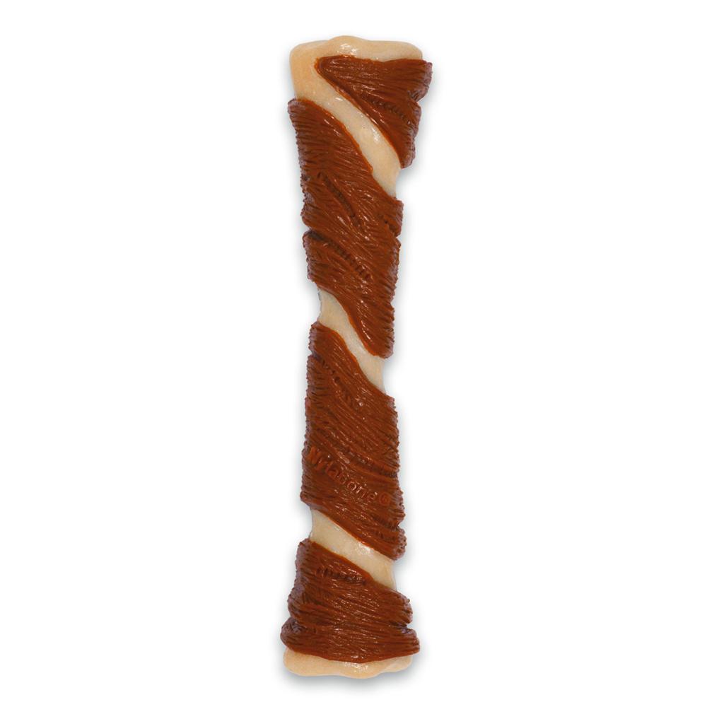 Nylabone Bacon & Peanut Butter Porkhide Bone – Large Extreme Chews Toys  USA |  XIMPJ-7348