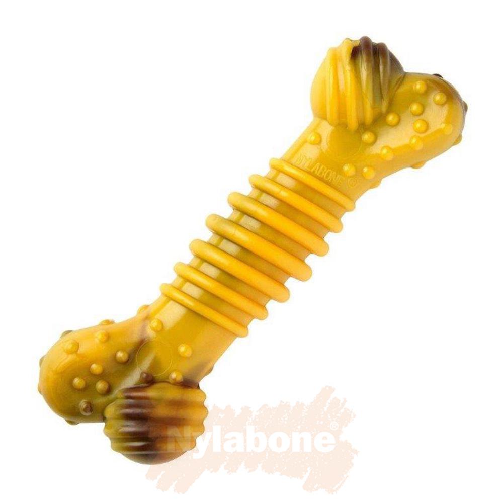 Nylabone Beef with Cheese Texture Bone – Small Extreme Chews Toys  USA |  RYAKV-5024