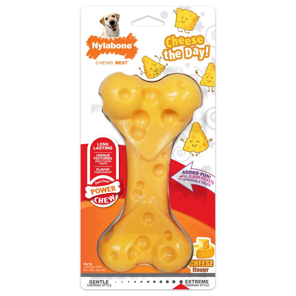 Nylabone Cheese Power Chew Toys  USA |  ZTFBI-4163