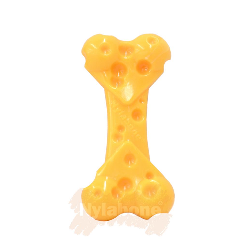 Nylabone Cheese Texture Cheese Bone – Large Extreme Chews Toys  USA |  ACHDT-3452