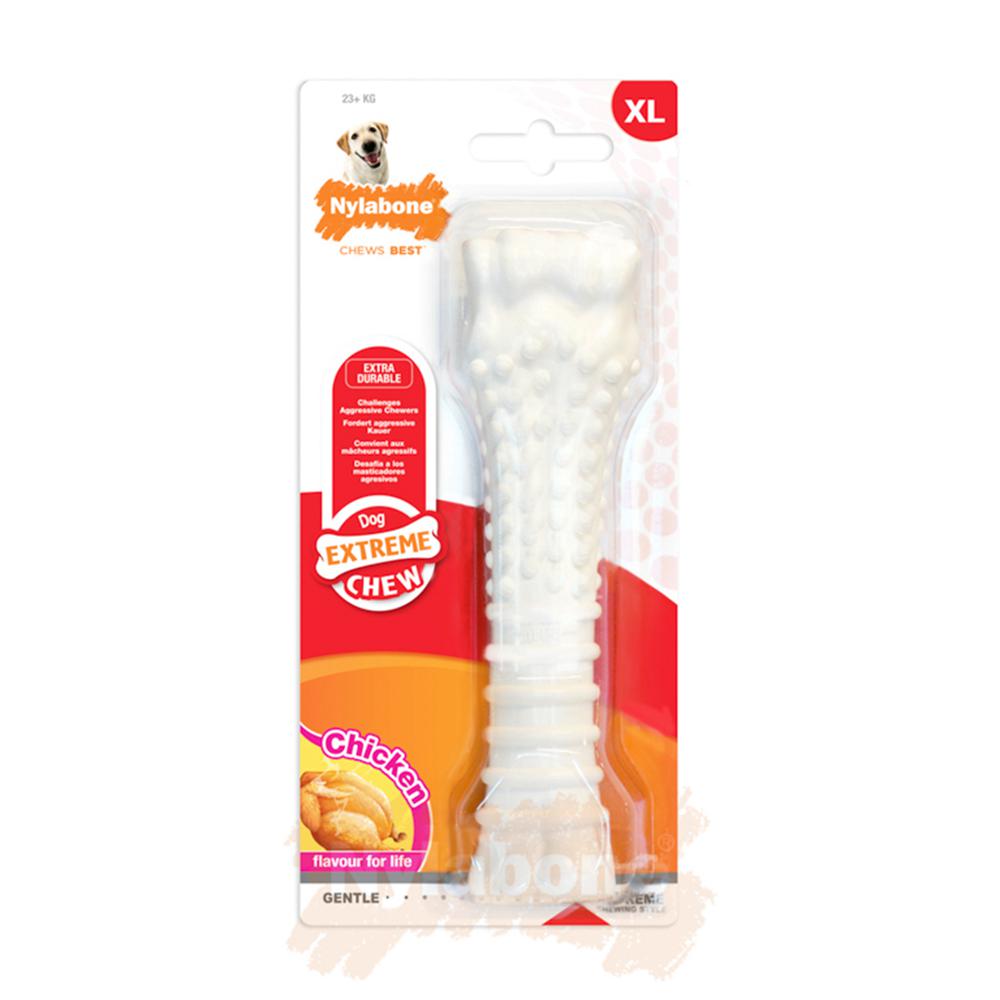 Nylabone Chicken Bone – X-Large Extreme Chews Toys  USA |  JCBXM-6754