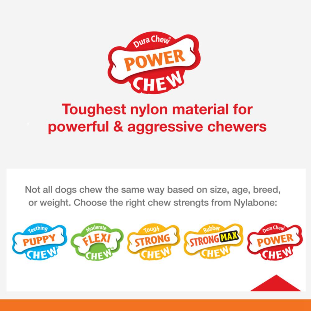 Nylabone Comfort-Hold Dental Power Chew Toys  USA |  NGEFH-1046