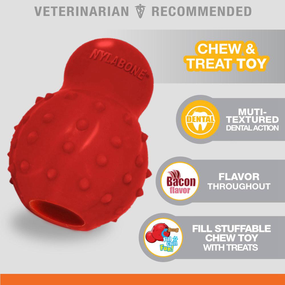 Nylabone Cone Stuffable Strong Chew Toys For Dogs  USA |  HCYOM-5492