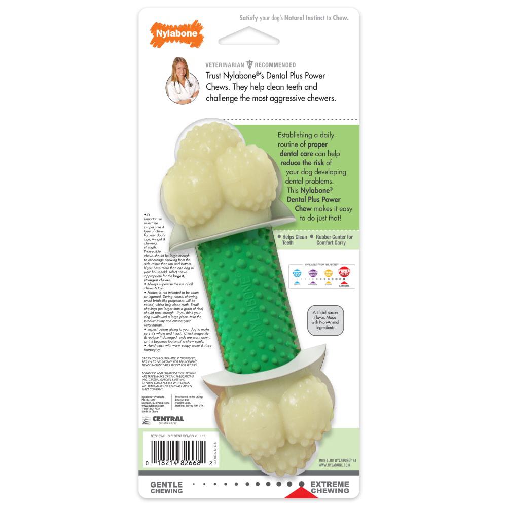 Nylabone Daily Dental Combo Power Chew Toys  USA |  HMUTV-4231