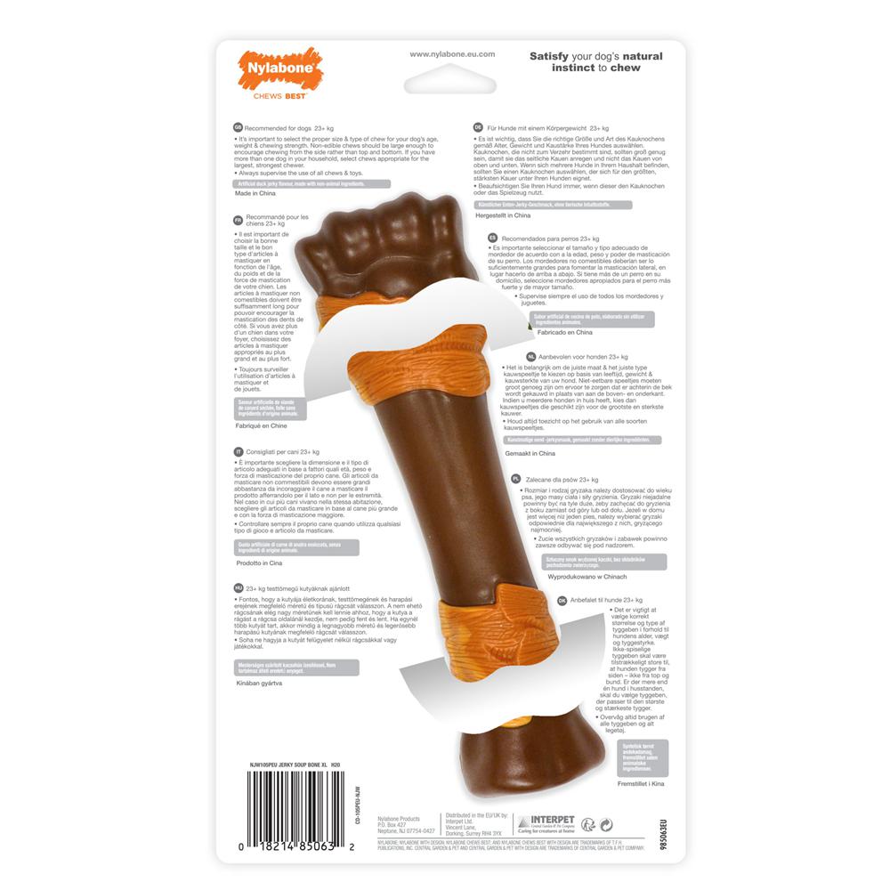 Nylabone Duck Jerky Bone – X-Large Extreme Chews Toys  USA |  HOGEB-6972