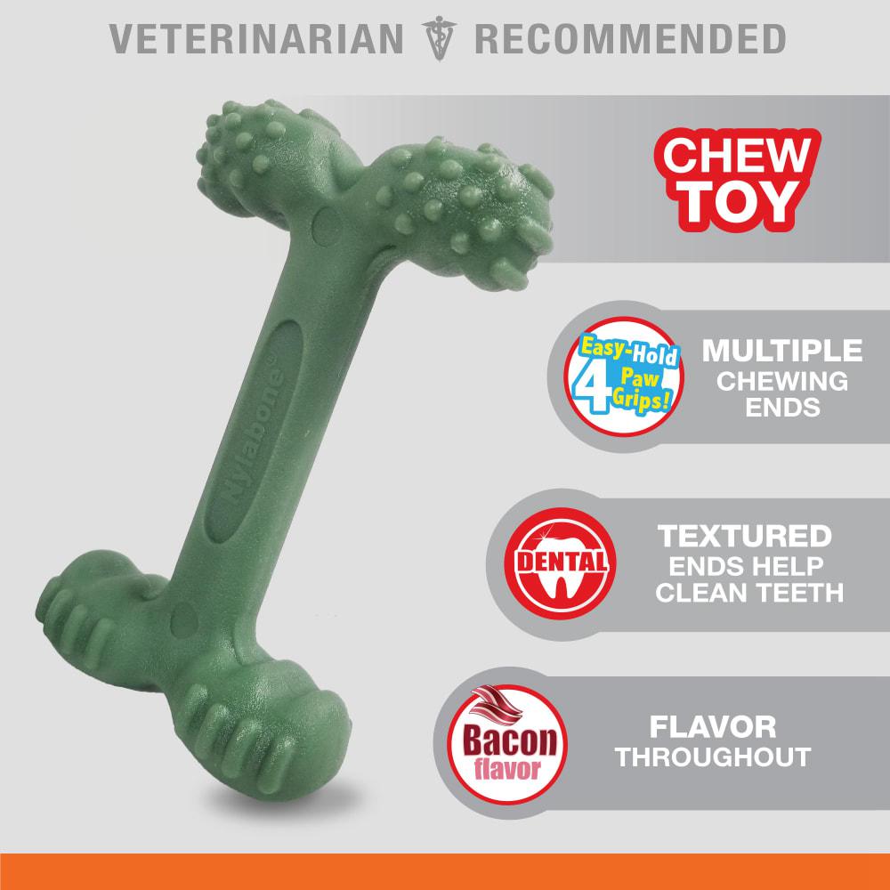 Nylabone Easy-Hold Dental Power Chew Toys  USA |  RQNWA-1743