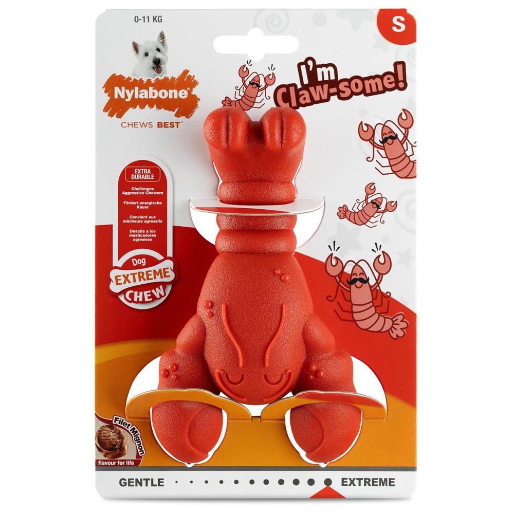 Nylabone Filet Mignon Lobster – Small Extreme Chews Toys  USA |  DQFUG-2837