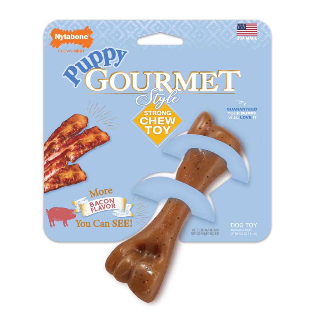 Nylabone Gourmet Style Femur Puppy Puppy Chew Toys  USA |  ECBKL-0483