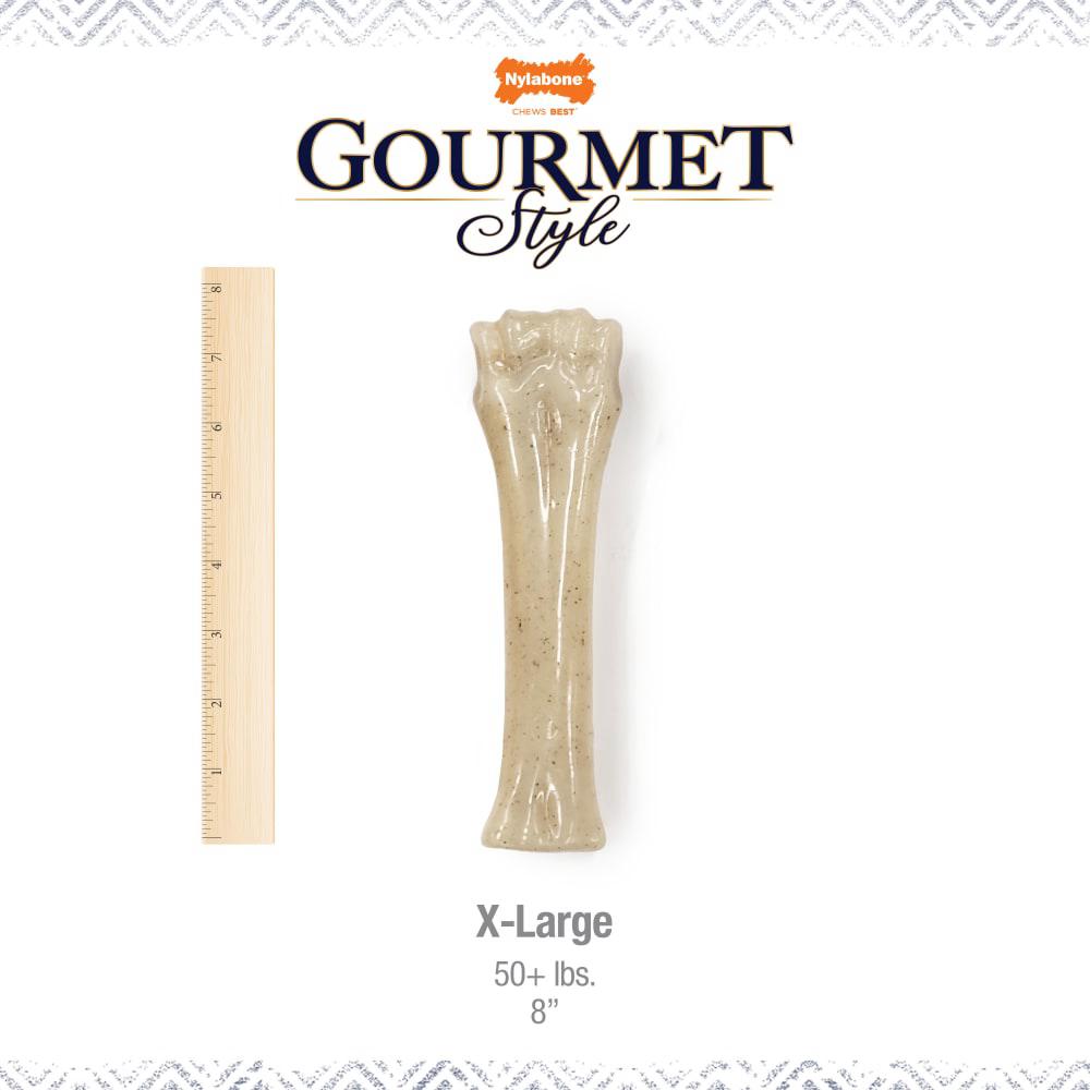 Nylabone Gourmet Style Souper Bone Strong Chew Toys For Dogs  USA |  MHGCD-4579