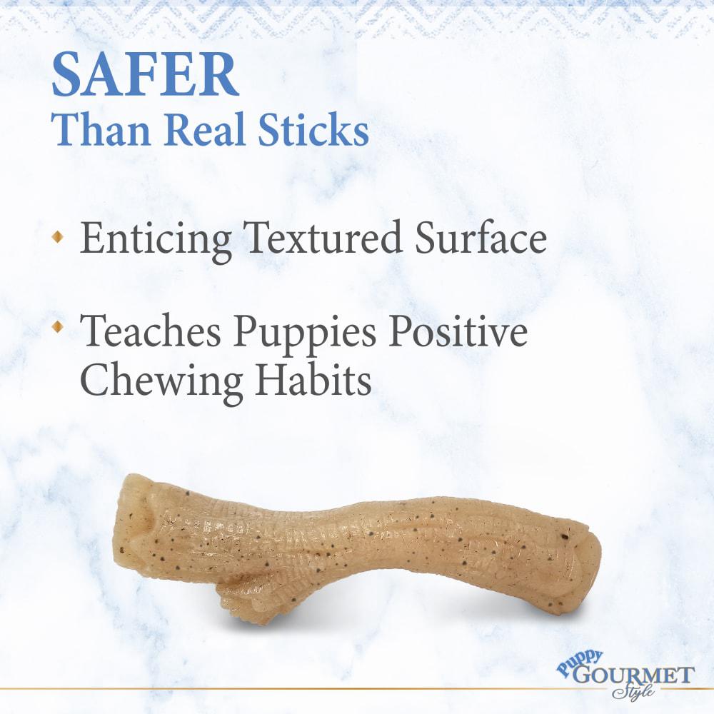 Nylabone Gourmet Style Stick Puppy Puppy Chew Toys  USA |  ZXYER-2058