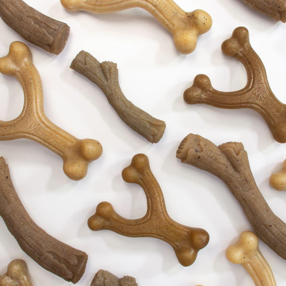 Nylabone Gourmet Style Wishbone Strong Chew Toys For Dogs  USA |  TJRML-4720