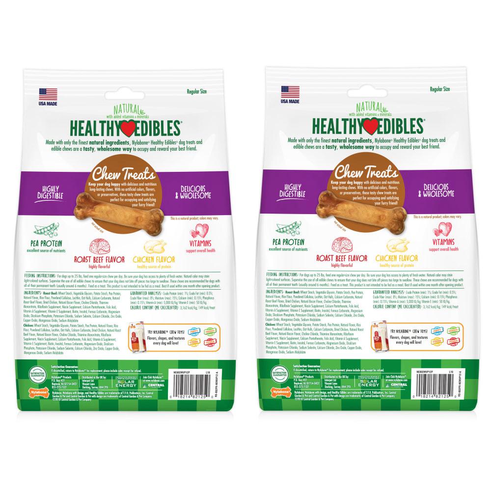 Nylabone Healthy Edibles All-Natural Long Lasting Dog Chew Treats  USA |  EAWZK-8931