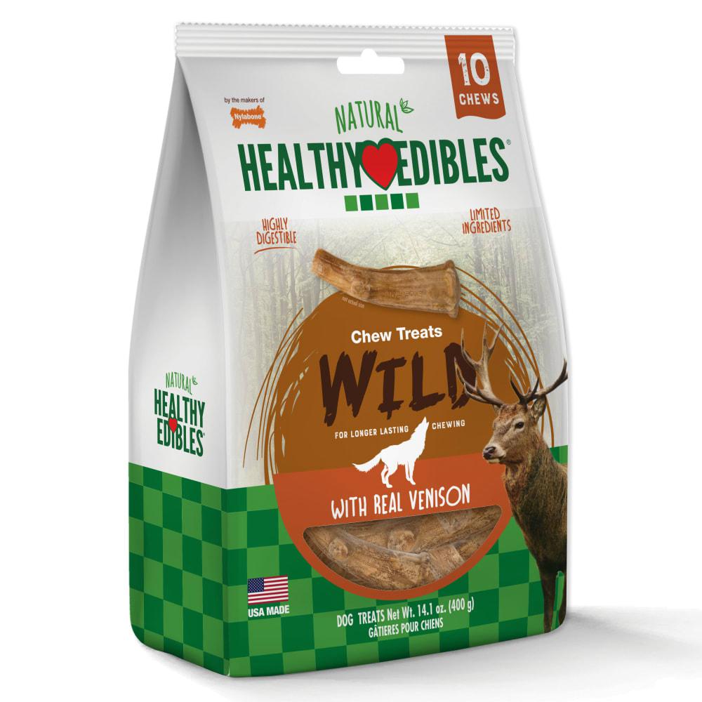 Nylabone Healthy Edibles WILD All-Natural Long Lasting Antler Dog Chew Treats  USA |  KSPGT-3697