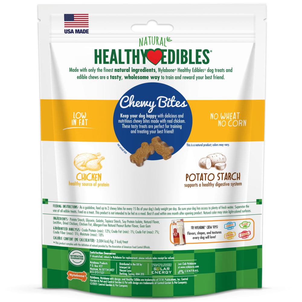 Nylabone Healthy Ediblesy Bites All-Natural Soft Dog Chew Treats  USA |  QGCNX-5074