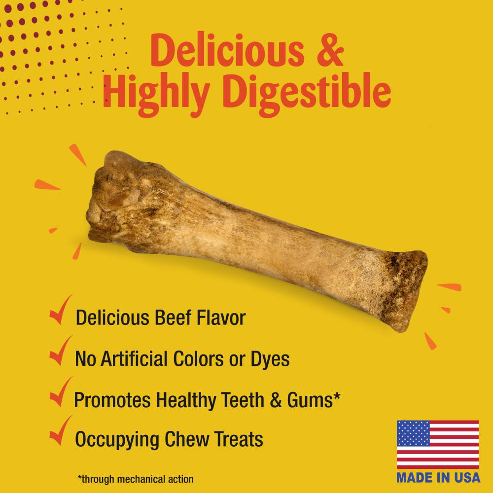 Nylabone Nubz Natural Long Lasting Edible Beef Dog Chew Treats  USA |  WSURD-5193