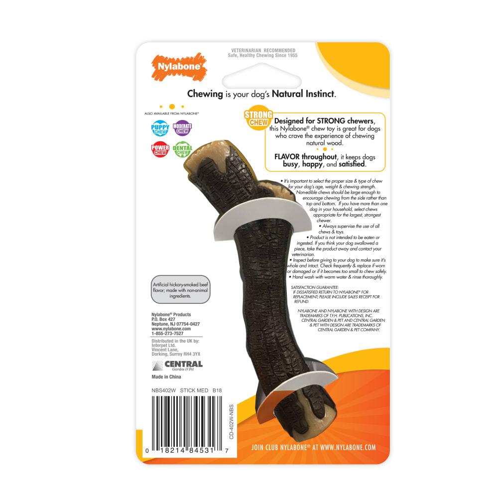 Nylabone Real Wood Stick Strong Chew Toys For Dogs  USA |  SPUWE-6870