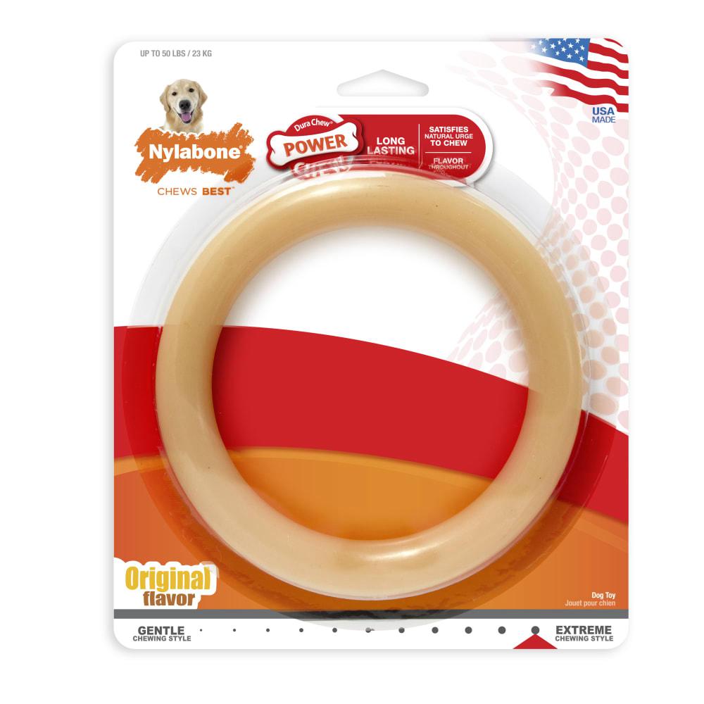 Nylabone Ring Power Chew Toys  USA |  OANJU-8450